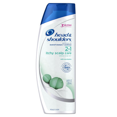 Head And Shoulders Itchy Scalp Care With Eucalyptus 2-In-1 Anti-Dandruff Shampoo + Conditioner 8.45 Fl Oz