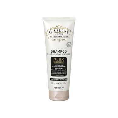 Il Salone Milano Professional Plex Rebuilder Shampoo For Bleached, Colored, Treated Hair - Restores And Restructures - Bond Rebuilder - Premium Quality - 8.45 Fl. Oz. / 250 Ml