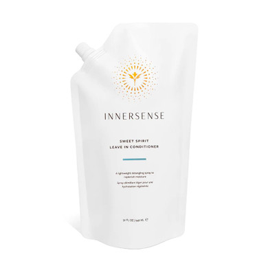 Innersense Organic Beauty - Natural Sweet Spirit Leave-In Conditioner | Non-Toxic, Cruelty-Free, Clean Haircare (Refill Pouch, 32 Fl Oz | 946 Ml)