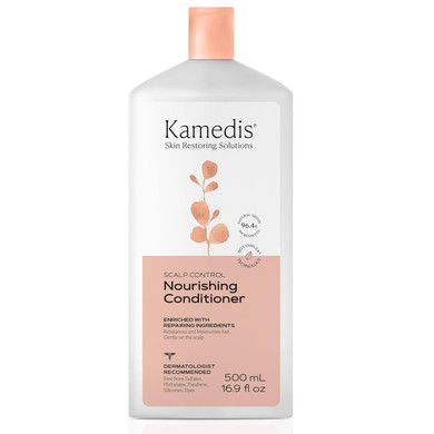 Kamedis Hair Conditioner Botanicals-Based. Moisturizer For Dry Damaged Hair & Sensitive Scalp. For Anti Dandruff & Seborrheic Dermatitis Scalp Treatment. Fragnance Free. 16.9 Fl Oz