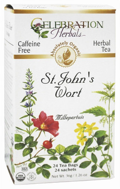 Celebration Herbals St John'S Wort Tea Organic - 24 Herbal Tea Bags
