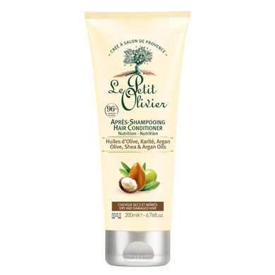 Nutrition Hair Conditioner - Olive, Shea, Argan Oils - Detangles And Repairs - Enhances Softness And Elasticity Of The Hair - Suitable For Dry And Damaged Hair - 6.76 Oz