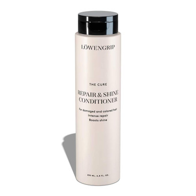 The Cure Repair & Shine Conditioner - Wheat Protein & Castor Oil. Adds Shine. Nourishes & Rehydrates Chemically Treated, Damaged Hair. Sweden'S Fastest Growing Beauty Brand - 200 Ml