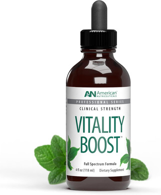American Nutriceuticals - Vitality Boost Fulvic Acid W/Trace Mineral Drops - Multimineral Supplement -Rich In Amino Acids  Improves Energy Function