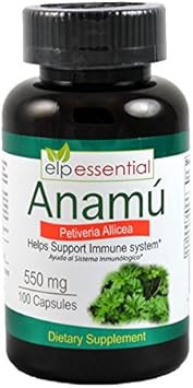 Anamu 100 Capsules 550 Mg Petiveria Allicea