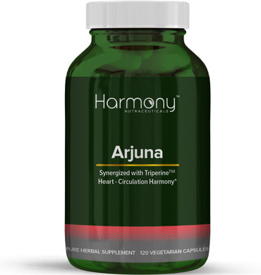 Arjuna Supreme  Synergized With Triperine - Highest Potency Maximum Bio-Activity Liposomal Dr. Gumman'S Harmony Nutraceuticals Herb For Cardiovascular Support  120 Vegan Capsules