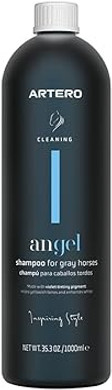 Artero Angel. Whitening Shampoo For White Horse Hair Of Dapple-Coated Equines