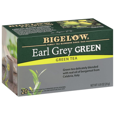 Bigelow Tea Green Tea 60 Count, Premium Blend Bulk Box Green Tea, Caffeinated