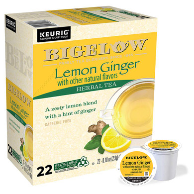 Bigelow Tea Lemon Ginger K Cup, 12 Ct