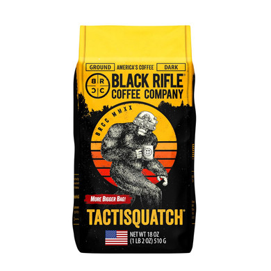 Black Rifle Coffee Company Ground Coffee Dark Roast - Roasted Blend Made From Pure Arabica Beans - Colombian & Brazilian Beans - Veteran Founded & American Made (Freedom Fuel, 12Oz Bag)