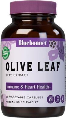Bluebonnet Nutrition Standardized Olive Leaf Herb Extract, 60 Count