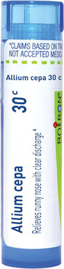 Boiron Allium Cepa 30C Homeopathic Medicine For Runny Nose - 80 Pellets