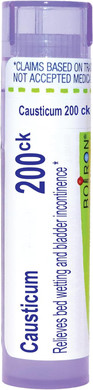 Boiron Causticum 200Ck For Bed-Wetting & Bladder Incontinence - 80 Pellets