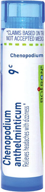Boiron Chenopodium Anthelminticum 9C For Headachess With Dizziness - 80 Pellets