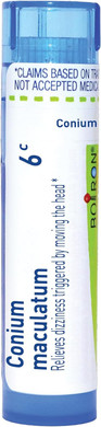 Boiron Conium Maculatum 6C For Dizziness Triggered By Moving The Head - 80 Pellets