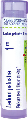 Boiron Ledum Palustre 1M For Insect Bites Or Bruising - 80 Pellets