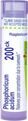 Boiron Phosphoricum Acidum 200Ck Homeopathic Medicine For Concentration - 80 Pellets