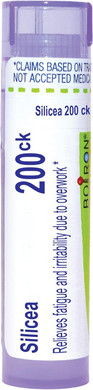Boiron Silicea 200Ck Homeopathic Medicine For Fatigue - 80 Pellets
