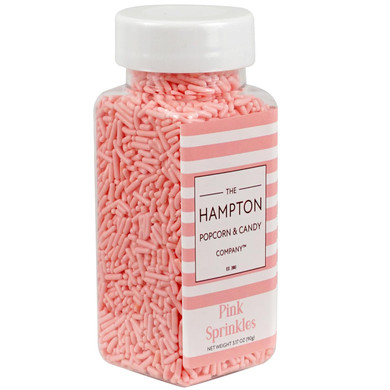 Bright Red Sprinkles Jimmies 2 Oz, Sprinkles For Cake Decorating, Baking, Ice Cream & More, The Hampton Candy Company