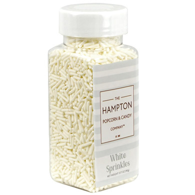 Bright Red Sprinkles Jimmies 4 Oz, Sprinkles For Cake Decorating, Baking, Ice Cream & More, The Hampton Candy Company