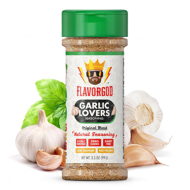 Cajun Lovers Seasoning Mix By Flavor God - Premium All Natural & Healthy Spice Blend For Grilling Chicken, Beef, Seafood, Vegetables, Salad, Tacos, Pizza, & Pasta - Kosher, Gluten-Free
