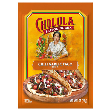 Cholula Chili Garlic Taco Seasoning Mix, 1 Oz