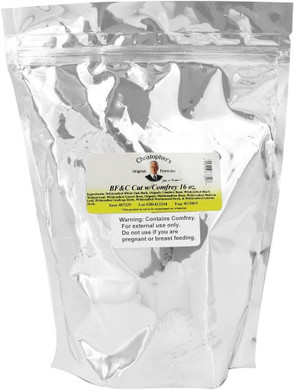Christopher'S Original Formulas Bf&C Cut With Comfrey, 16 Oz - Herbal Support For Bones, Flesh & Cartilage