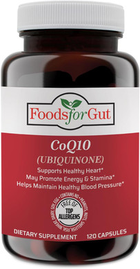 Coenzyme Q10-Ubiquinone | 200Mg Per Serving | 120 Capsules | Vegetarian Capsules | Free Of Top Allergens | Support Energy-Production, Muscle, Skin & Heart Health | Antioxidant