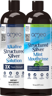 Colloidal Silver Mouthwash & Colloidal Silver Liquid Bundle