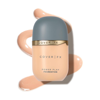 Cover Fx Power Play Foundation - Shade M1 - Buildable Full Coverage - Waterproof Sweat-Proof Transfer-Proof - Natural Matte Finish - All Skin Types