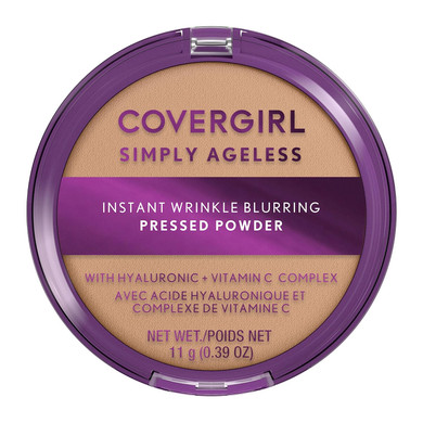 Covergirl Simply Ageless Instant Wrinkle Blurring Pressed Powder, Soft Honey,0. 39 Oz