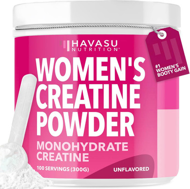 Creatine For Women - Formulated For Women - 3G Micronized Creatine Monohydrate Per Serving To Support Energy, Lean Muscle Mass, And Mental Clarity - Unflavored, Vegan, Non-Gmo, 100 Servings