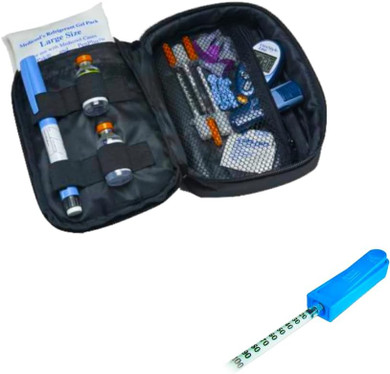 Daily Diabetic Organizer Case And Mediclip Bundle | Daily-Mediclip
