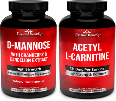D-Mannose & Acetyl L-Carnitine Bundle