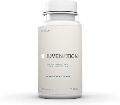 Drink Hrw Rejuvenation Molecular Hydrogen Water Tablets  12 Ppm H2 - Hydrogen & Magnesium Supplement, Supports Energy Production, Recovery, Cognitive Function (Unflavored 30Ct)