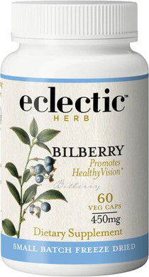 Eclectic Glass Bilberry Fd V, Blue, 60 Count