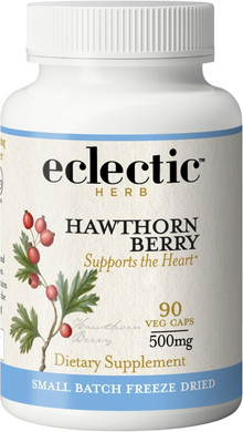 Eclectic Hawthorn Berry Freeze Dried Vegetables, Blue, 50 Count