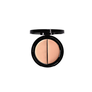 Eve Pearl Dual Salmon Concealer Full Coverage Under Eye Concealer Smooth Skin Treatment Brighten Makeup Hydrate Skincare (Light)