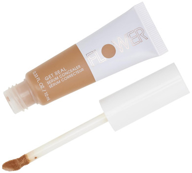 Flower Beauty By Drew Barrymore Get Real Serum Concealer - Brightens Skin + Blurs Blemishes - Hydrating Serum- Deep