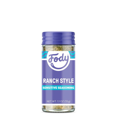 Fody Foods Ranch Seasoning, 1.1 Oz, Garlic And Onion Free, Low Fodmap Certified, Gut & Ibs Friendly, Vegan, Non-Gmo, Gluten Free, Keto Friendly