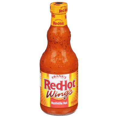 Frank'S Redhot Nashville Hot Wings Sauce, 12 Fl Oz