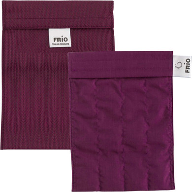 Frio Large Cooling Wallet - Insulin Cooler For 45 Hours Of Stress Free On The Go Cooler Bag - Burgundy