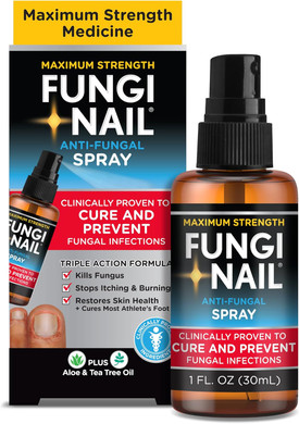 Fungi-Nail Anti-Fungal Foot Spray, Kills Fungus That Can Lead To Nail & AthleteS Foot With Tolnaftate & Clinically Proven To Cure Infections - 1 Oz