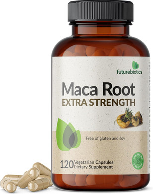 Futurebiotics Maca Root Extra Strength Supports Energy, Stamina & Reproductive Health, Non-Gmo, 250 Vegetarian Capsules