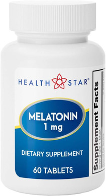 Gericare Melatonin 1Mg Sleep Support Supplement, Gentle Nighttime Sleep Aid, Non-Habit Forming, Helps Promote Relaxation & Restful Sleep, Jet Lag Recovery, And Better Nighttime Rest, 180 Tablets