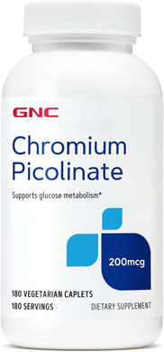 Gnc Chromium Picolinate 200Mcg | 180 Count