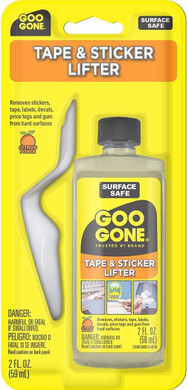 Goo Gone Sticker Lifter - Adhesive & Sticker Remover - 2 Ounce - Citrus Power Removes Stickers Tape Labels Decals Tags And Gum
