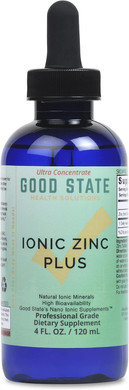 Good State | Liquid Ionic Zinc Plus - Ultra Concentrate (10 Drops Equal 15 Mg - 200 Servings Per Bottle)