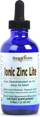 Good State Liquid Ionic Zinc Lite Supplement, 397, 4 Fl Oz, 1 Count