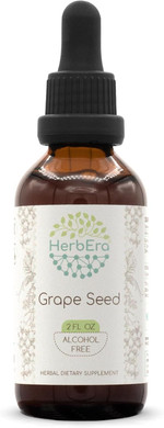 Grape Seed B120 Alcohol-Free Herbal Extract Tincture, Concentrated Liquid Drops Natural Grape (Vitis Vinifera) Dried Seed (4 Fl Oz)